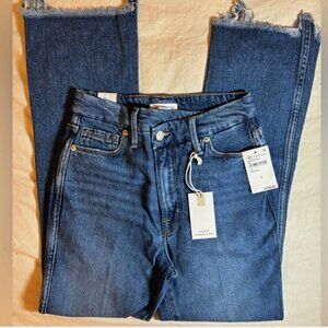 Sold! Good American Good Curve Straight Leg Jeans